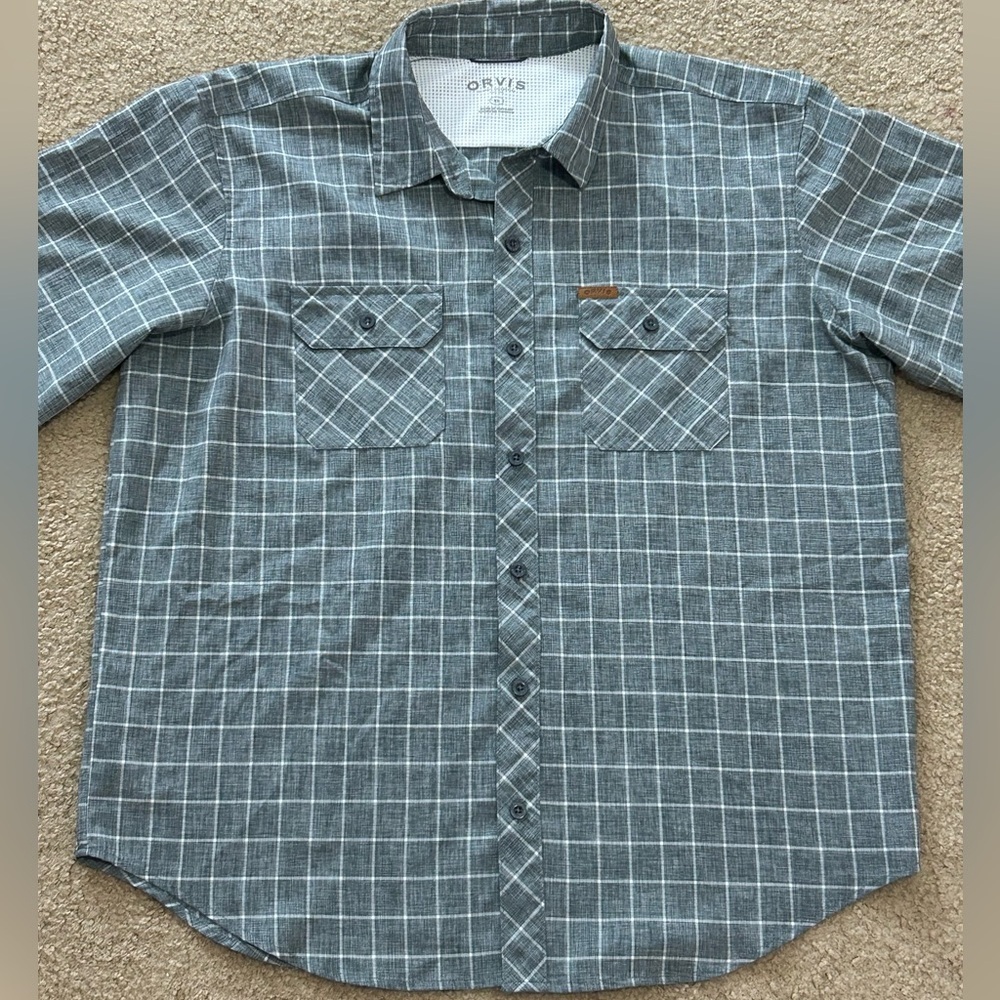 Orvis Men’s XL Button Up Tech Shirt - Picture 1 of 8